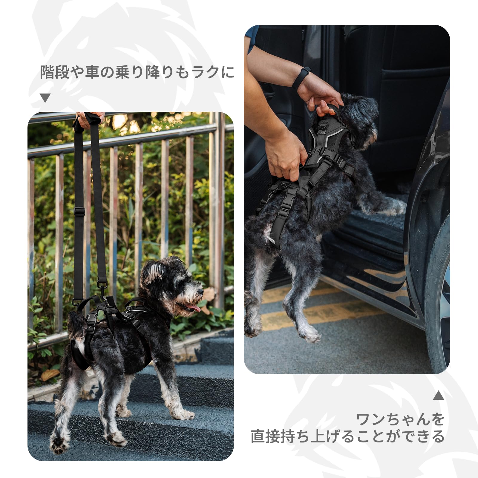 Amazon | OneTigris ハーネス 犬 介護 歩行補助 介護ハーネス犬 小型犬